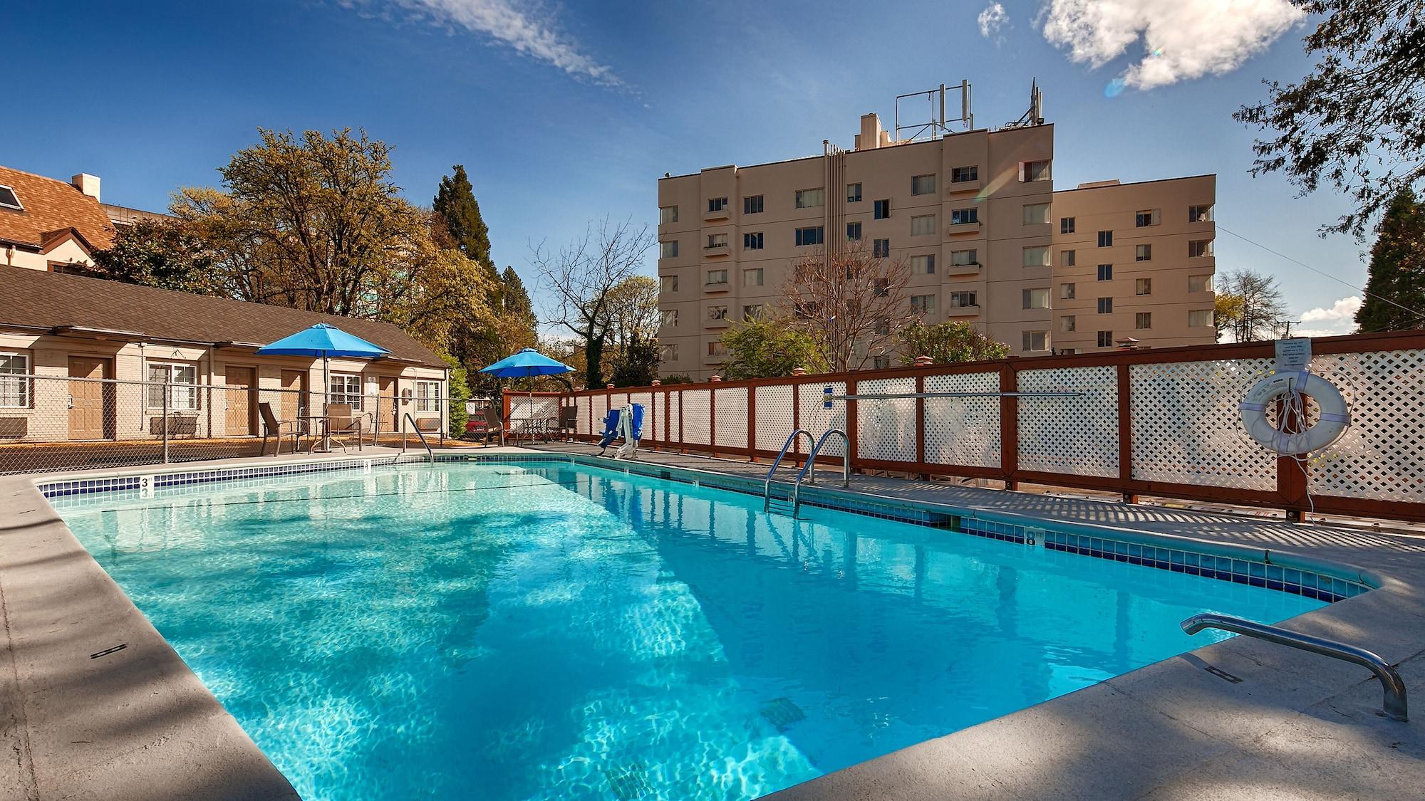 Travelodge By Wyndham Eugene Downtown/University Of Oregon Esterno foto