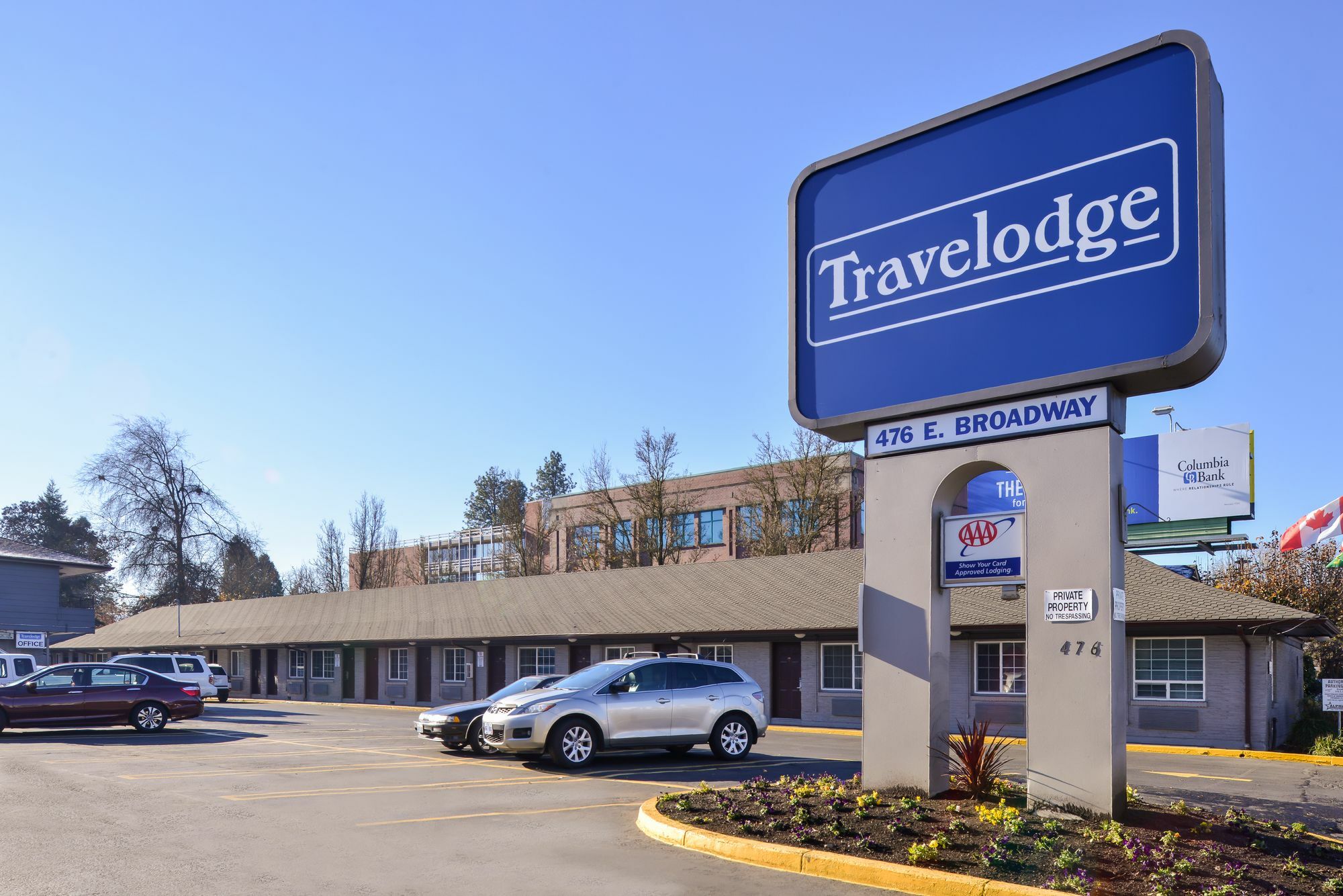 Travelodge By Wyndham Eugene Downtown/University Of Oregon Esterno foto